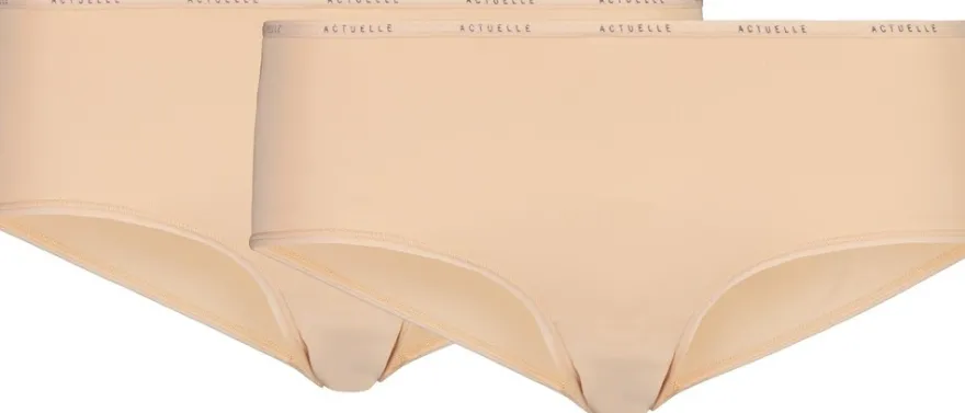 Actuelle naisten alushousut Hipster Basic 2-pack