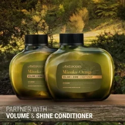 Antipodes Manuka + Orange Volume & Shine Shampoo tuuheuttava shampoo