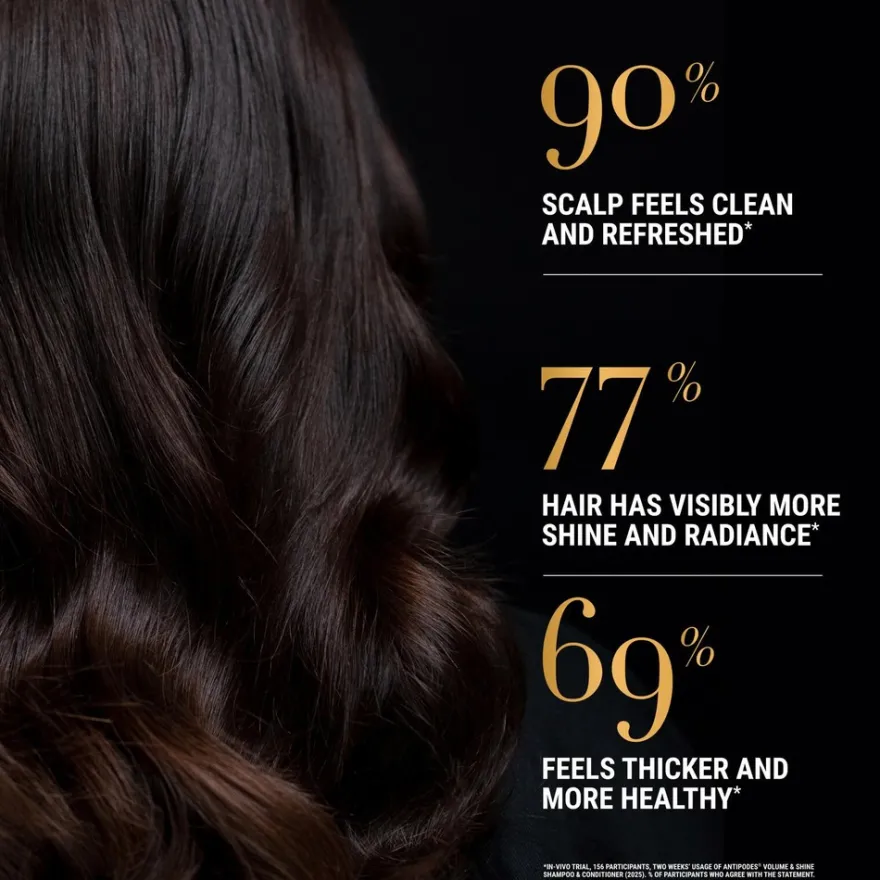Antipodes Manuka + Orange Volume & Shine Shampoo tuuheuttava shampoo