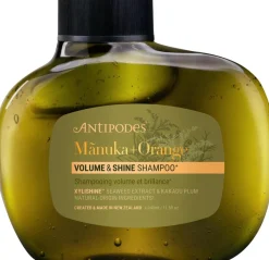 Antipodes Manuka + Orange Volume & Shine Shampoo tuuheuttava shampoo