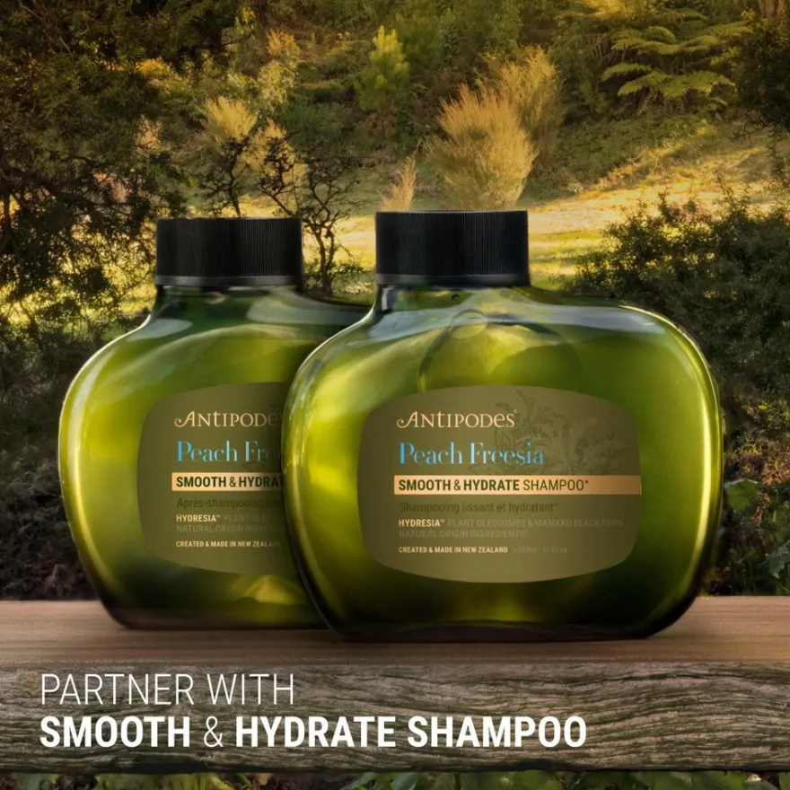 Antipodes Peach + Freesia Smooth & Hydrate Conditioner kosteuttava hoitoaine