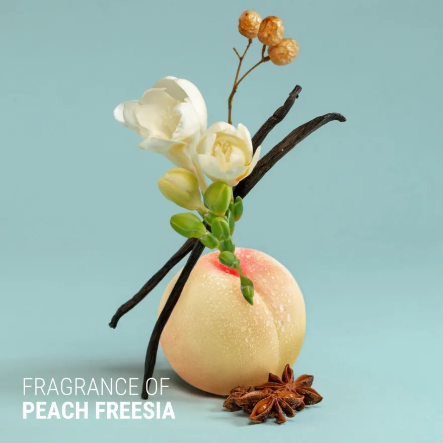 Antipodes Peach + Freesia Smooth & Hydrate Shampoo kosteuttava shampoo