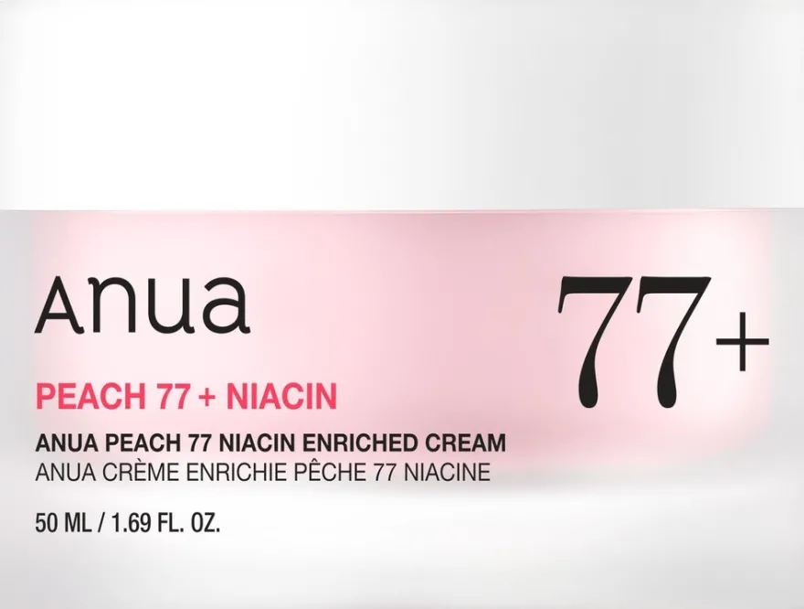 Anua peach 77% niacin enriched cream 50ml