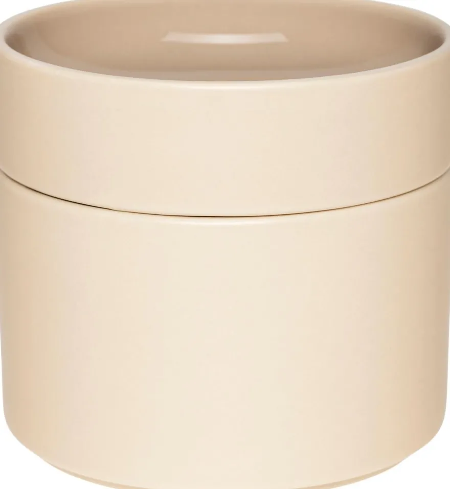 Arabia kannellinen rasia Kirnu 11x10 cm beige