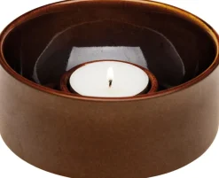 Arabia kynttilälyhty Kirnu 11x5 cm ruskea