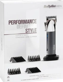 BaByliss hiustenleikkuukone Super X Metal Chrome