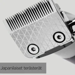 BaByliss hiustenleikkuukone Super X Metal Chrome