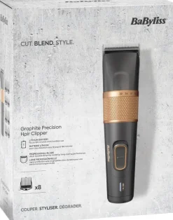 BaByliss hiustenleikkuukone Graphite Precision