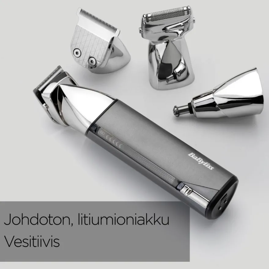 BaByliss partatrimmeri Super X Metal Chrome