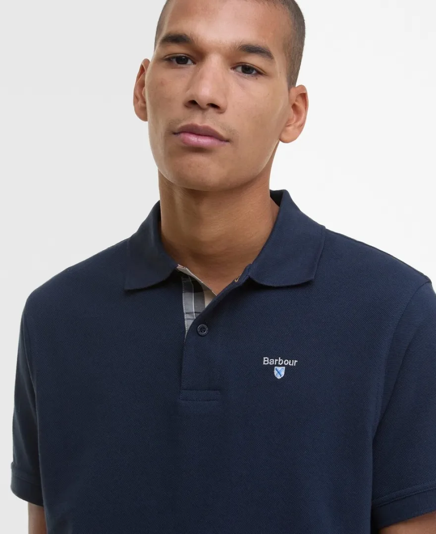 Barbour Tartan Pique pikeepaita