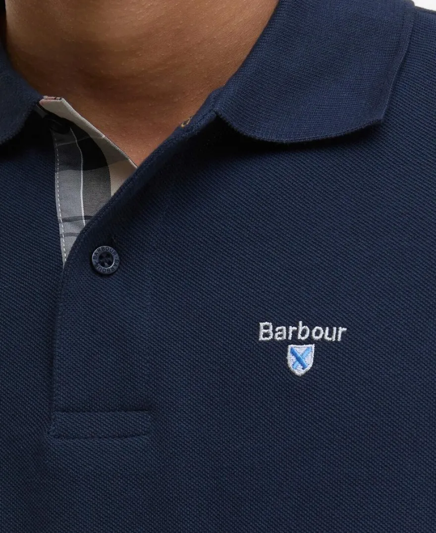 Barbour Tartan Pique pikeepaita