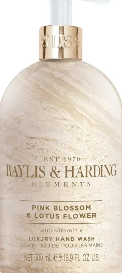 Baylis & Harding Elements Pink Blossom & Lotus Flower 500ml käsisaippua