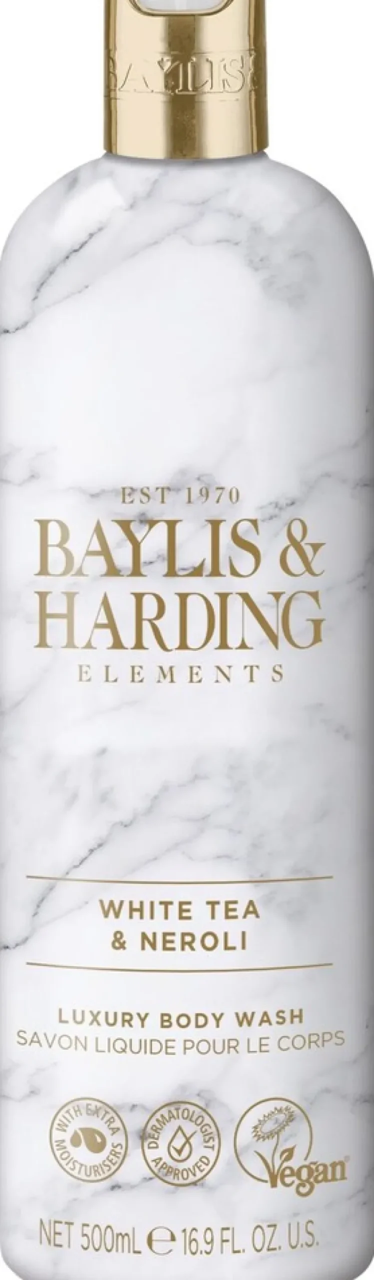 Baylis & Harding Elements White Tea & Neroli 500ml suihkusaippua