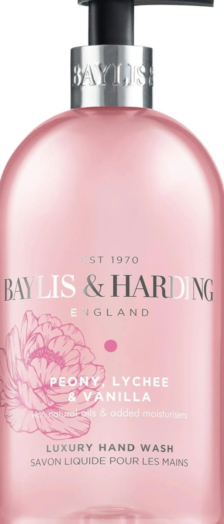 Baylis & Harding Peony, Lychee & Vanilla 500ml Hand Wash