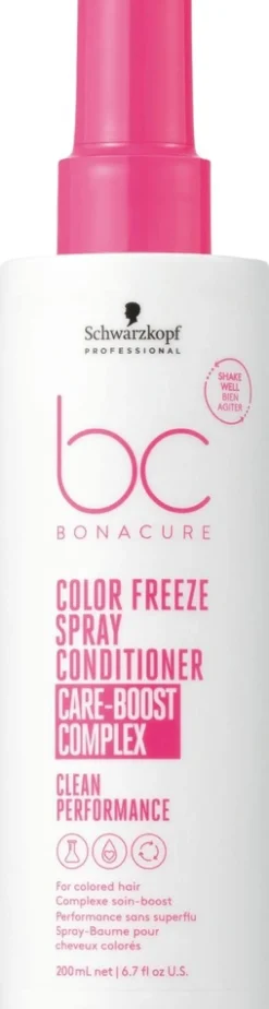 BC Bonacure Color Freeze Spray Conditioner 200 ml New Formula
