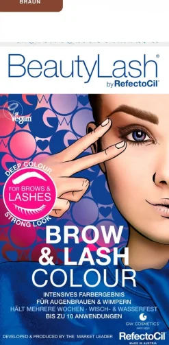 BeautyLash Kulma & ripsiväri ruskea