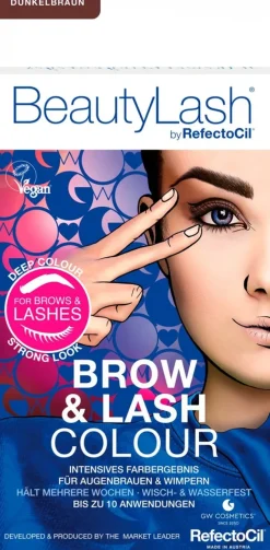 BeautyLash Kulma & ripsiväri tummanruskea