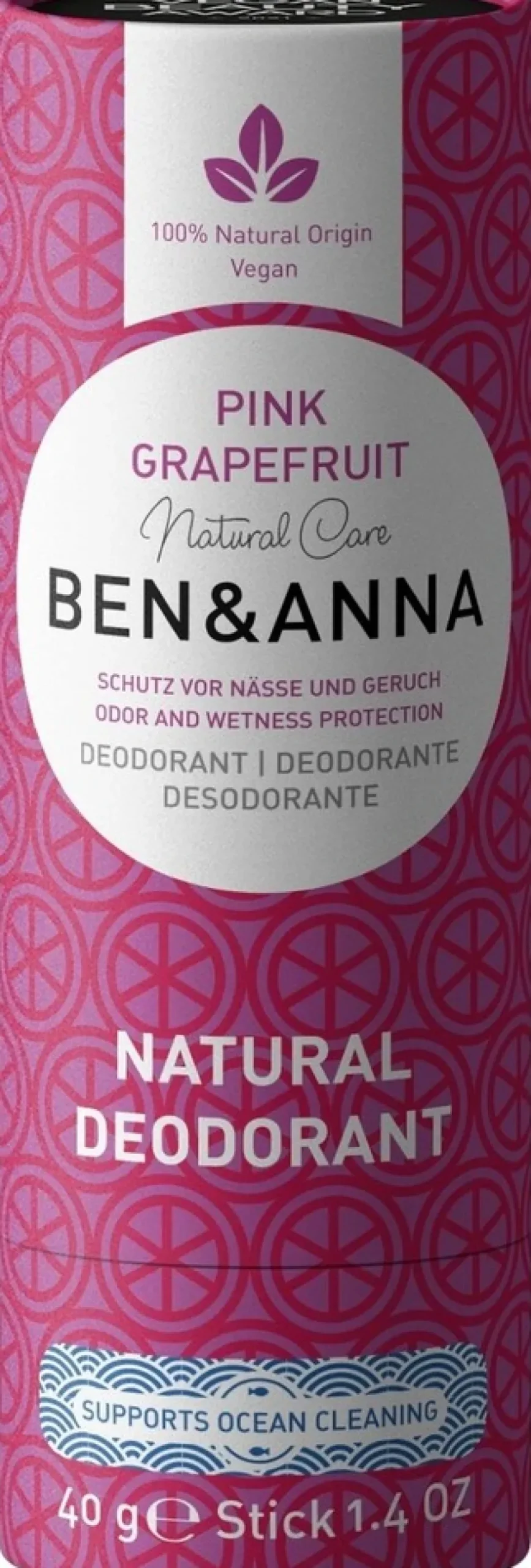 Ben & Anna Deodorantti Pink Grapefruit 40 g