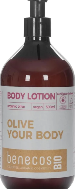 benecosBIO luomu oliivi vartalovoide 500 ml