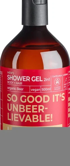 benecosBIO luomu vehnäolut suihkugeeli 2in1 500 ml