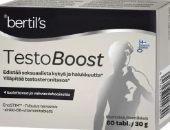 bertil´s Testo boost ravintolisä 60 tabl.