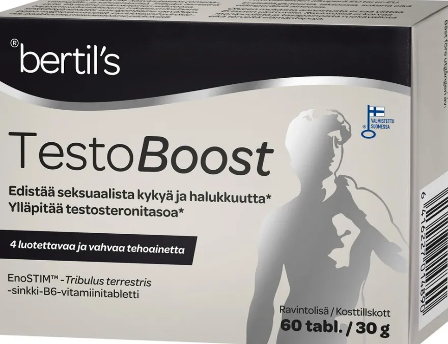 bertil´s Testo boost ravintolisä 60 tabl.