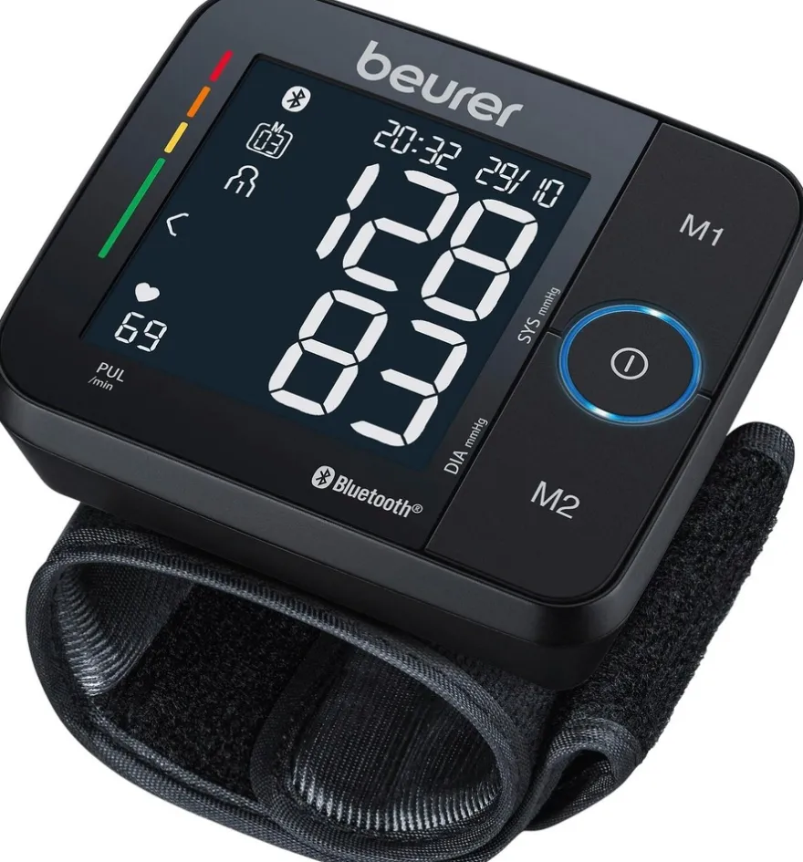Beurer Verenpainemittari BC54 rannemalli, bluetooth