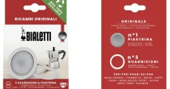 Bialetti 3 tiivistettä ja filtteri 3 ja 4 k, Moka Express