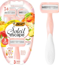 BIC Soleil Escape 3 Peach & Pineapple-varsiterä