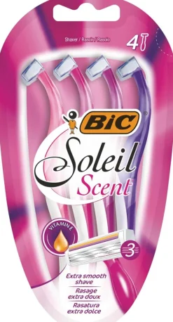 BIC varsiterä Soleil Scent 4-pack