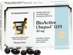 BioActive Ubiqinol™ Q10 30 mg ravintolisä 60 kaps.