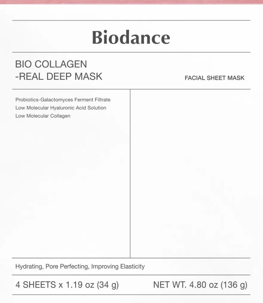 Biodance Bio Collagen-Real Deep Mask box kasvonaamiopakkaus