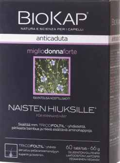 Biokap Anticaduta miglio donna forte 60 tabl.