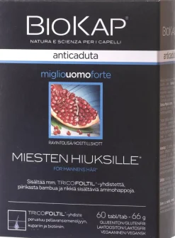 Biokap Anticaduta miglio uomo forte 60 tabl.