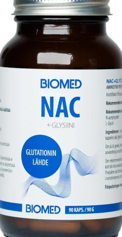Biomed NAC + glysiini 90 g / 90 kaps.