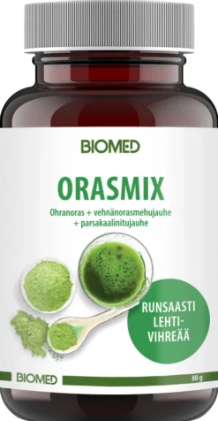 Biomed Orasmix viherjauhe