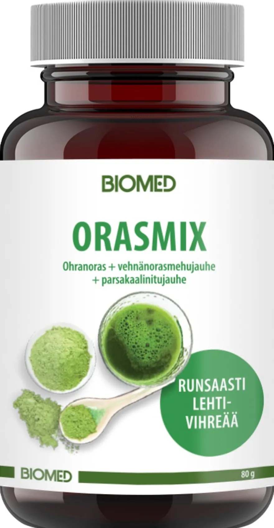 Biomed Orasmix viherjauhe