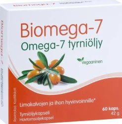 Biomega-7 tyrniöljykapseli 60 kaps