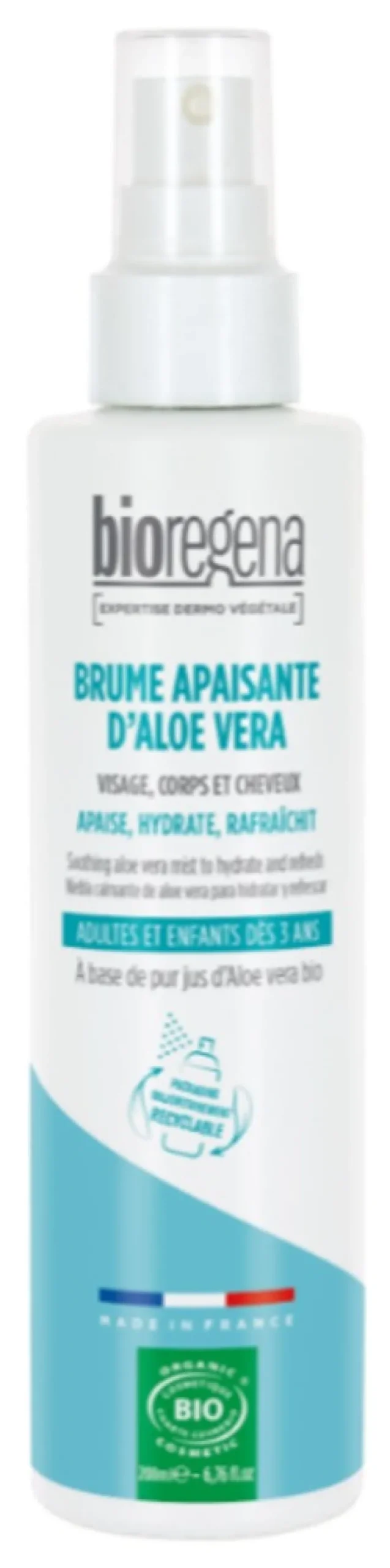 Bioregena aloe vera mist suihke 200ml