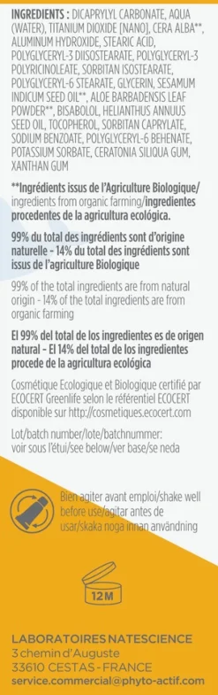Bioregena sunscreen cream baby spf50+ aurinkovoide vauvoille 40ml