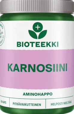 Bioteekki Karnosiini ravintolisä 60 kaps.