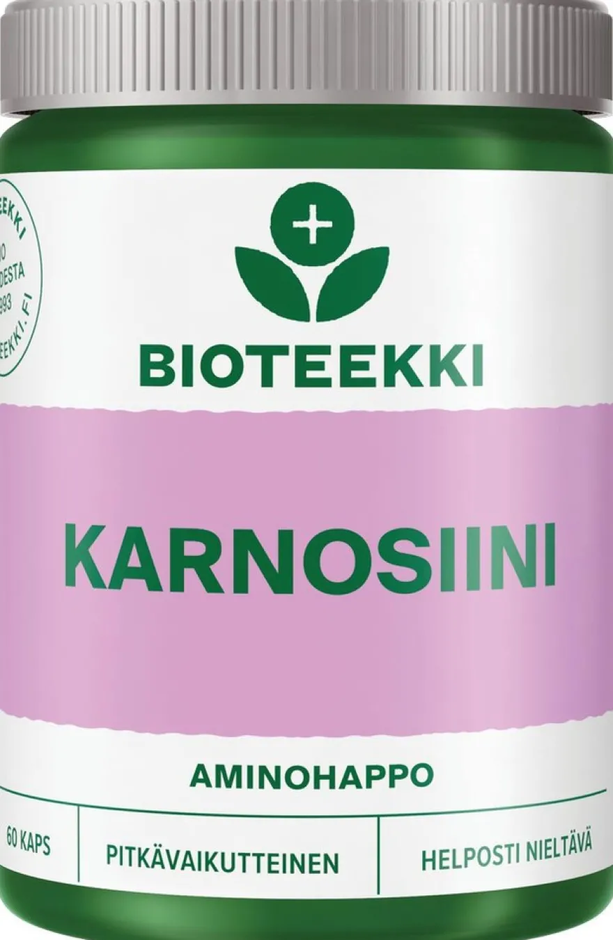 Bioteekki Karnosiini ravintolisä 60 kaps.