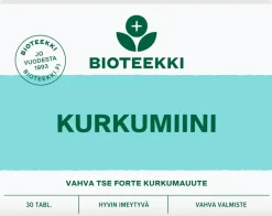 Bioteekki Kurkumiini ravintolisä 30 tabl.