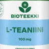 Bioteekki L-Teaniini pitkävaikutteinen ravintolisä 90 kaps.