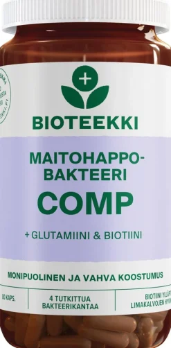 Bioteekki Maitohappobakteeri Comp 80 kaps.
