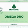 Bioteekki Omega Duo rasvahappovalmiste ravintolisä 120 kaps.