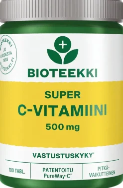 Bioteekki Super-C vitamiini ravintolisä 100 tabl.