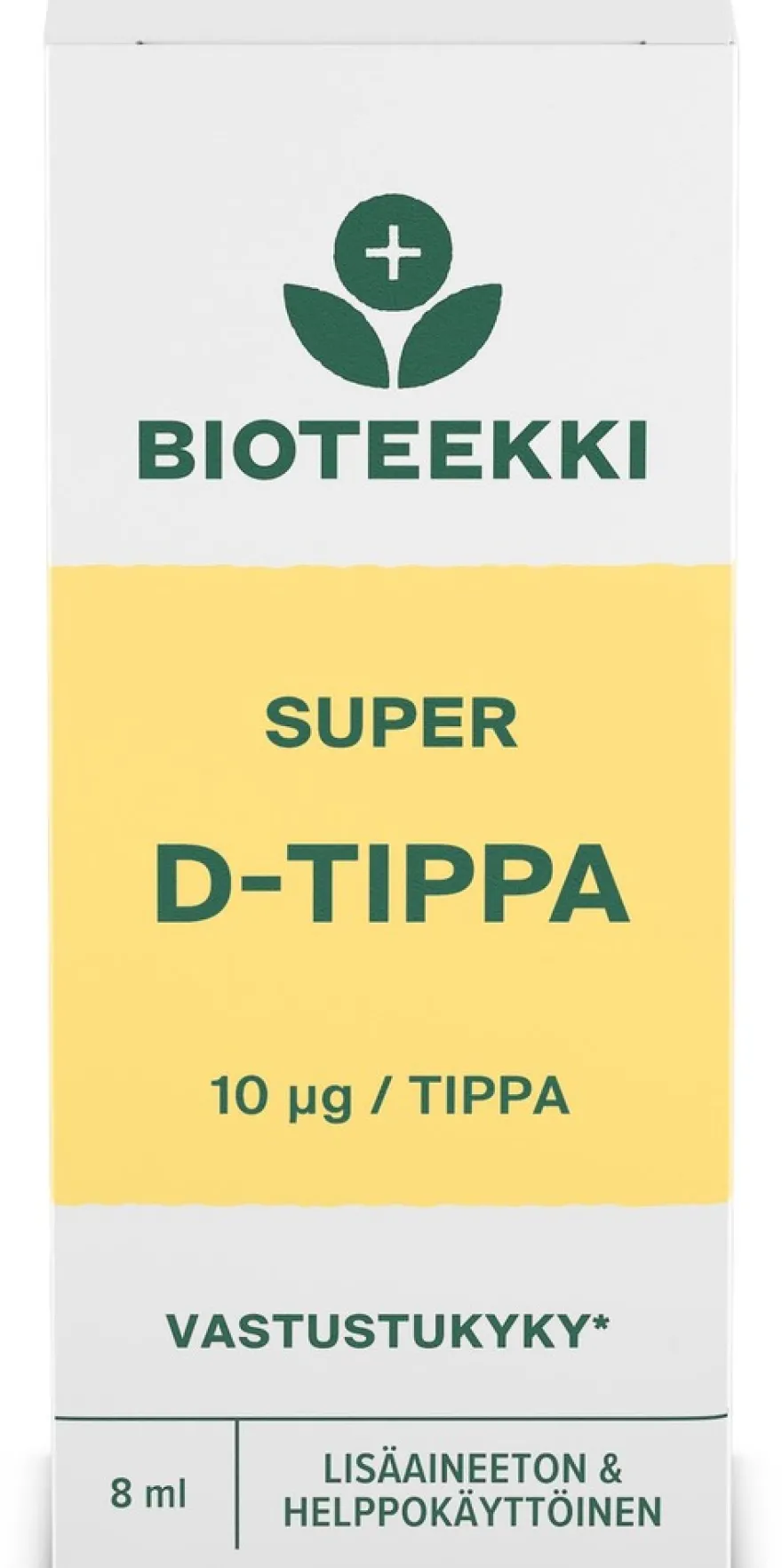 Bioteekki Super D-tippa ravintolisä 8 ml