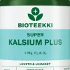 Bioteekki Super Kalsium Plus ravintolisä 90 kaps.