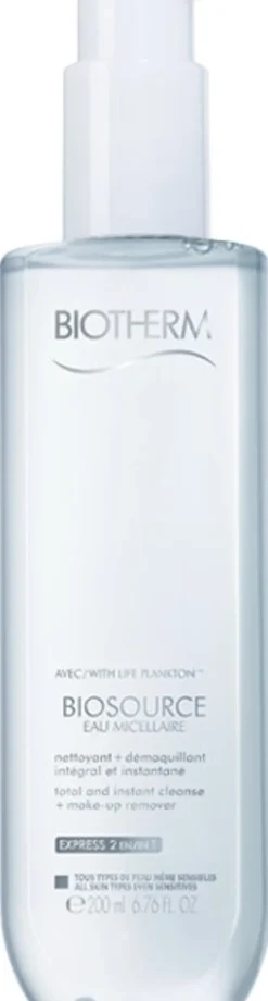 Biotherm Biosource 2-in-1 Cleansing Water puhdistusvesi 200 ml